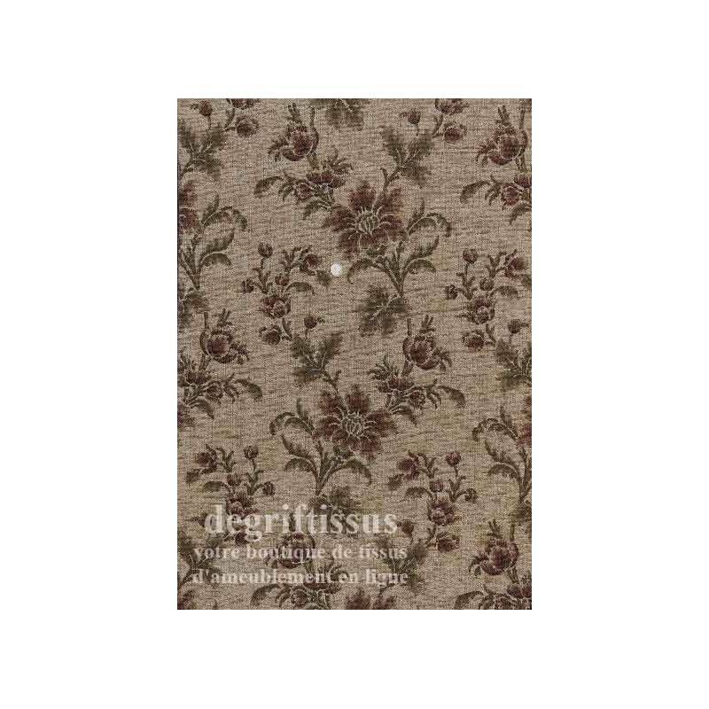Tissu Tapisserie petites fleurs Dégriftissus vous propose ce tissu d'ameublement tapisserie à petites fleurs. Tissu d'ameublemen