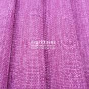 Lin rose grain moyen Dégriftissus vous propose ce tissu d'ameublement imitation lin texturé, pour chaises, fauteuils, tête de li