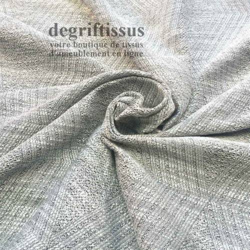 Tissu d&#039;ameublement - losanges gris argentés - pour fauteuil - canapé - banquette - coussin - chaise - degriftissus.com