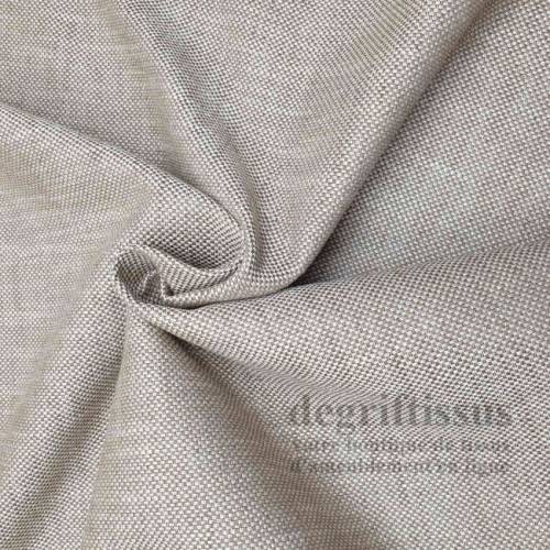 Dégriftissus vous propose ce tissu d&#039;ameublement chêne, avec nuances de beiges, épais, haut de gamme, structuré, doublé latex, t