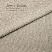 Tissu ameublement - Bouclette siège taupe - pour fauteuil - chaise - canapé coussin banquette salon - rideau - degriftissus.com