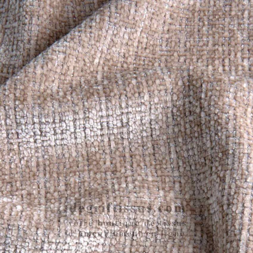 Beige 100% linen fabric — Tissus en Ligne