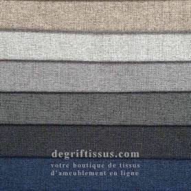 Tissu ameublement - Lerwick 07 gris 2- fauteuil - chaise - canapé coussin banquette salon - rideau - degriftissus.com