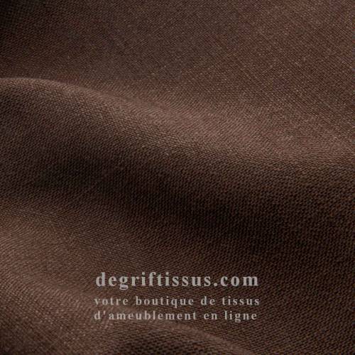 Tissu ameublement - Lin naturel Vienne 15 - recouvrement fauteuil - chaise - canapé coussin salon - rideau - degriftissus.com