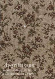 Tissu Tapisserie petites fleurs